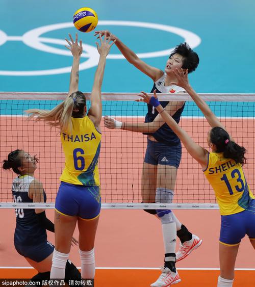 女排奥运会中国vs巴西韩语
